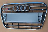 Audi A6 S6 C7 решетка радиатора (серая)