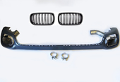 Диффузор + насадки выхлопа + ноздри двойные M-Performance для BMW X6 Series F16 2014-2020 года