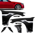 Крылья с жабрами M5 в стиле F90 для BMW 5 Series G30 2016-2020 года b353