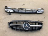 Mercedes w213 диффузор AMG e63 + решетка радиатора AMG e63