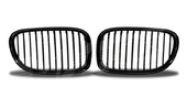 Ноздри (решетки радиатора) черные глянцевые одинарные для BMW 7 Series F01 F02 F03 F04 2008-2015 года