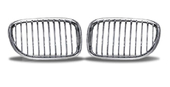 Ноздри (решетки радиатора) хромированные для BMW 7 Series F01 F02 F03 F04 2008-2015 года