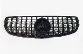 Решетка радиатора GT Black (под камеру) Mercedes-Benz GLC-Klasse X253 дорестайлинг 2015-2019 года