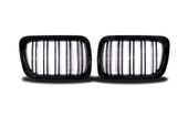 Решётки радиатора чёрные двойные глянцевые M-Performance для BMW 3 Series E36 рестайлинг b49