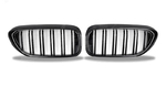 Решетки радиатора двойные черные M-Performance для BMW 5 Series G30 2016-2020 года