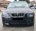 Установка и покраска нашего обвеса M5 Look для BMW 5 Series E60 