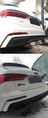 Установка и покраска нашего переднего бампера RS c диффузором заднего бампера RS на Audi A6 C8